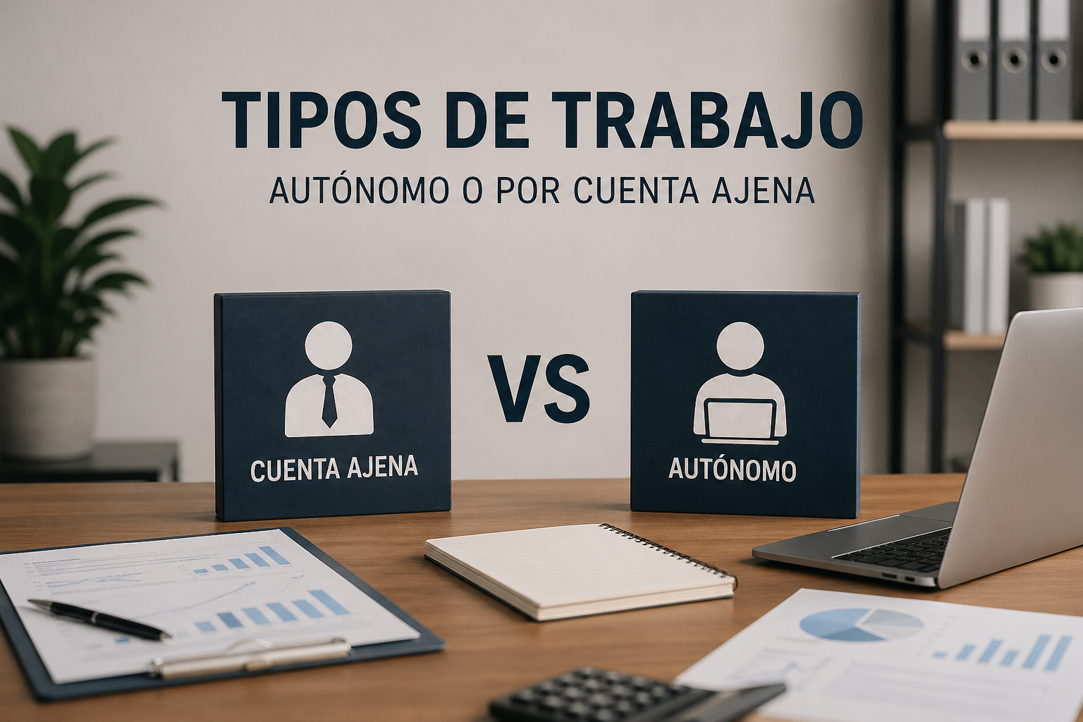 En este momento estás viendo Tipos de trabajo en España: autónomo o por cuenta ajena, ¿Qué opción elegir?