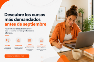 Lee más sobre el artículo Cursos con salidas laborales antes de septiembre 2026: qué estudiar para llegar preparado