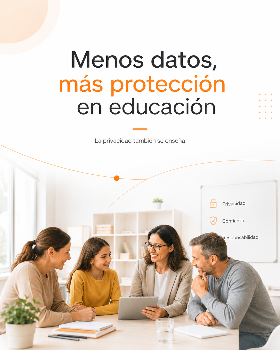 datos personales centros educativos RGPD buenas prácticas privacidad
