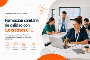 Lee más sobre el artículo Formación sanitaria acreditada con 9,8 créditos CFC en Palma de Mallorca: una nueva oportunidad desde la red de empresas de FormaPersonas