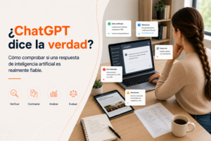 Lee más sobre el artículo Cómo comprobar si ChatGPT dice la verdad: 7 pasos para verificar respuestas de IA