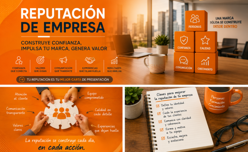 Reputación de empresa: cómo construir una imagen de marca y generar confianza
