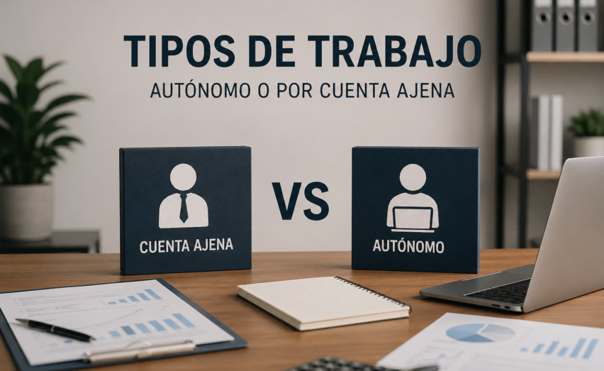 Tipos de trabajo en España: autónomo o por cuenta ajena, ¿Qué opción elegir?